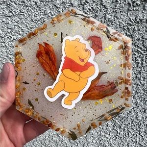 Winnie the Pooh Resin Ring Dish / Jewelry Dish